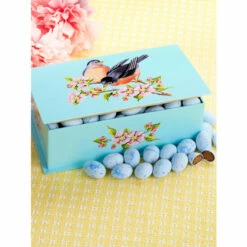 Top 10 😍 Vermont Country Store Charming Robin Tin With Chocolate Caramel Robin's Eggs 😍