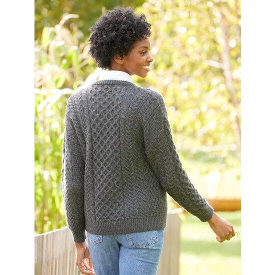 Top 10 ๐ Vermont Country Store ๐ฉ Women's Irish Wool Timeless Cardigan Charcoal ๐ - Image 10