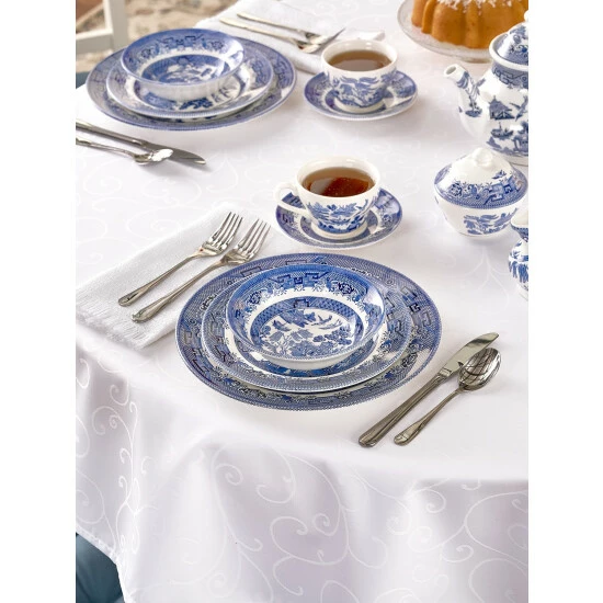 Coupon π Vermont Country Store Blue Willow Salad Plates, Set Of 4 π - Image 4