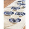 Flash Sale 🛒 Vermont Country Store Blue Willow Tea Cup And Saucer, 8 Piece Set 🥰