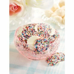 Discount ⭐ Vermont Country Store White Chocolate Nonpareils, 20 Oz. Bag ⭐