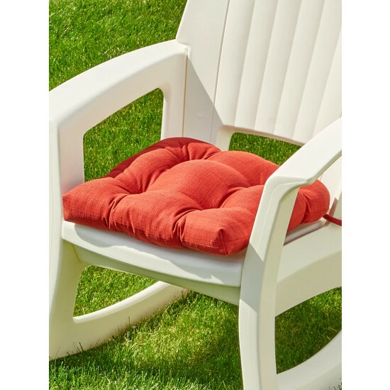 Coupon ๐คฉ Vermont Country Store Patio Time Outdoor Chair Pad Red โญ