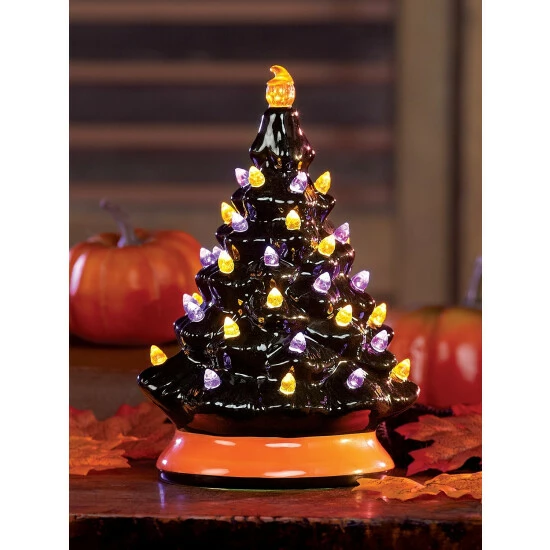 Top 10 β Vermont Country Store Lighted 7 Inch Ceramic π§ Halloween Tree π₯