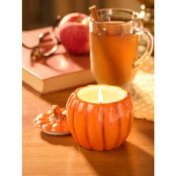 Best Pirce 👏 Vermont Country Store Ceramic Pumpkin Candle 💯